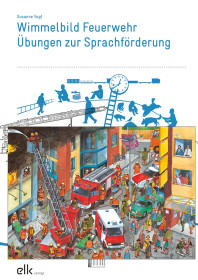 Wimmelbild Feuerwehr – Paket (Mappe & Bild)-2367-gruppe, 