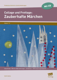 Collage und Frottage: Zauberhafte Märchen-6412-gruppe, 