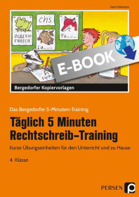 Täglich 5 Minuten Rechtschreib-Training - 4.Klasse-6287-gruppe, 