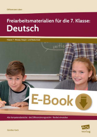 Freiarbeitsmaterialien für die 7. Klasse: Deutsch-6426-gruppe, 