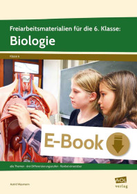 Freiarbeitsmaterialien für die 6. Klasse:  Biologie-6431-gruppe, 