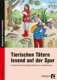 Tierischen Tätern lesend auf der Spur-6366-gruppe, 