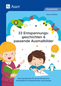 33 Entspannungsgeschichten & passende Ausmalbilder-6198-gruppe, 