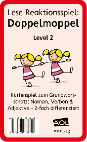 Lese-Reaktionsspiel: Doppelmoppel Level 2-9081, 