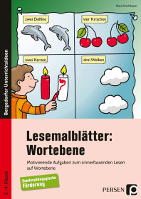 Lesemalblätter: Wortebene-6382-gruppe,