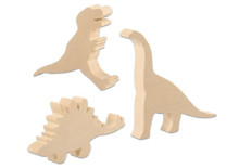 Dinosaurier zum Selbstgestalten, 3er-Set-3886, 