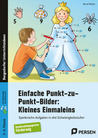 Einfache Punkt-zu-Punkt-Bilder: Kleines Einmaleins-6394-gruppe, 