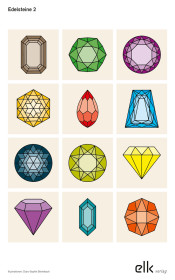 Sticker Edelsteine 2-0055, 