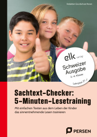 Sachtext-Checker: 5-Minuten-Lesetraining 3–4-670480-gruppe, 