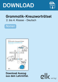 Kostenfreier Download -  Grammatik-Kreuzworträtsel-670642DK1, 