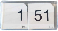 Kartenset Zahlen 1–100, 65 x 65 mm, 100 Kärtchen-0833, 