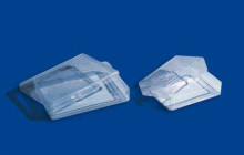 Kunststoffdose transparent klein-0920, 