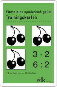 Einmaleins spielerisch geübt – Trainingskarten-2612, 