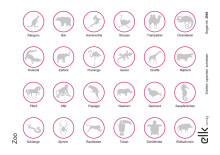 Zusatz-Stickerbogen Zoo-2949, 