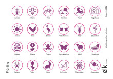 Zusatz-Stickerbogen Frühling-2954, 