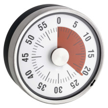 Magnetische Zeitdauer-Uhr rot-3305, 