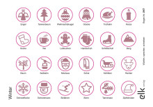 Zusatz-Stickerbogen Winter-2957, 