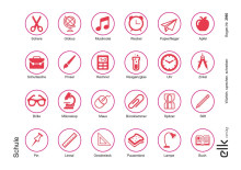Zusatz-Stickerbogen Schule-2960, 