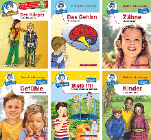 Der Mensch – Set mit 6 Benny Blu Büchlein-5569, 