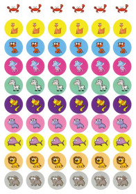 Sticker Lustige Tiere-3337, 