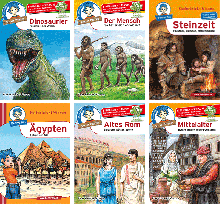 Frühere Zeiten – Set mit 6 Benny Blu Büchlein-5572, 